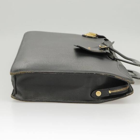 Burberry Business Bag Leather Black Gold - Picture 4 of 16